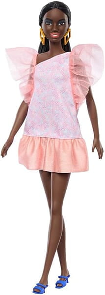 Barbie Fashionista - Peach Puffy Sleeves