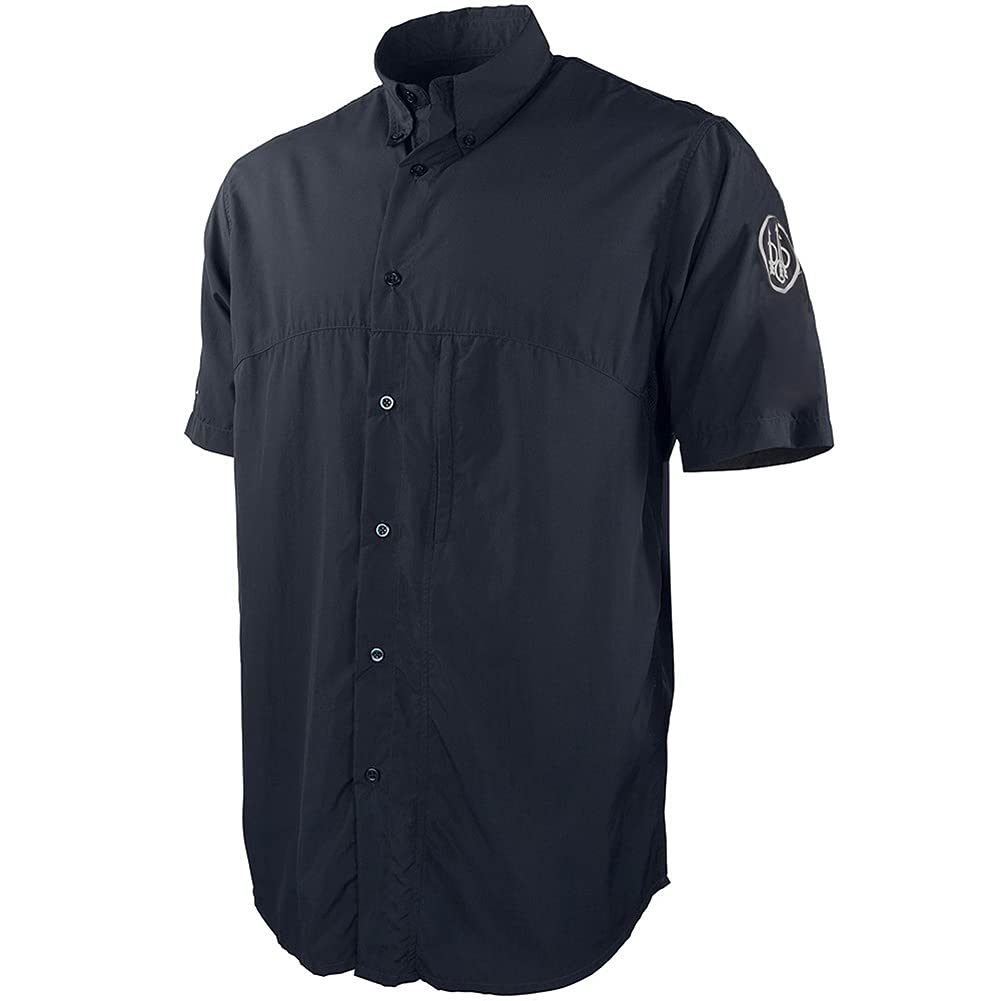 BERETTA Men's Buzzi Breathable Hunting Short-Sleeve Shooting Shirt