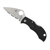 Spyderco Manbug Leaf Folding Pocket Knife with 1.9" VG-10 Steel Blade and FRN Handle - EDC Knife for Men and Women, Perfect for Hunting, Tactical, Camping, Survival, Hiking - SpyderEdge - MBKLFS