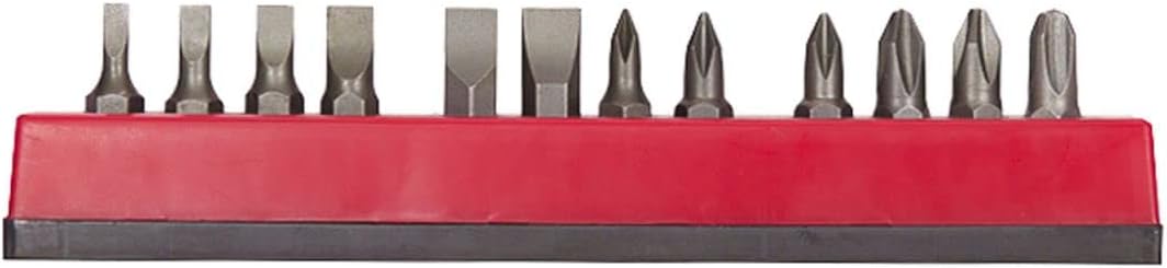 12 PC SLOTTED & PHILLIPS- BIT SET