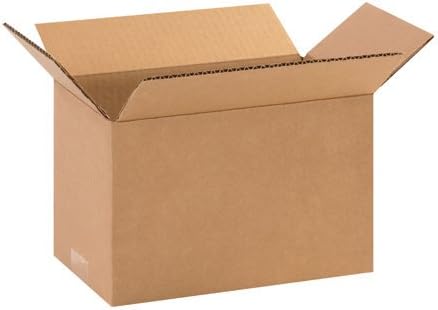 10" x 6" x 6" Corrugated Boxes (25/Pack)