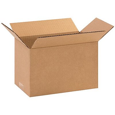 10" x 6" x 6" Corrugated Boxes (25/Pack)