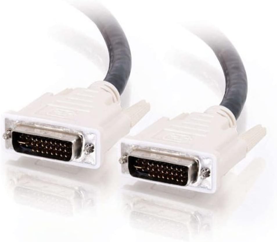 C2G/Cables To Go Legrand - C2G DVI-D to DVI-D Video Cable, Male to Male Dual Link Digital Video Cable, Black Computer Cable