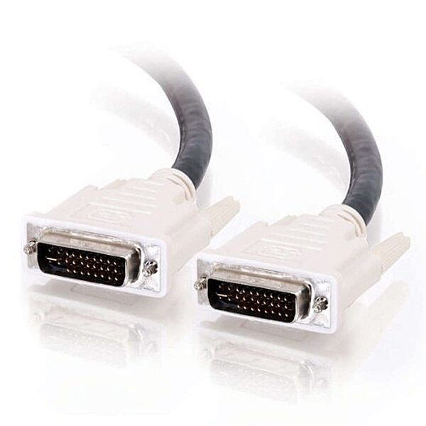 C2G/Cables To Go Legrand - C2G DVI-D to DVI-D Video Cable, Male to Male Dual Link Digital Video Cable, Black Computer Cable, 3 Meter (9.8 Foot) Monitor Cable, 1 Count, C2G 26942