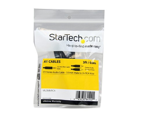 STARTECH.COM Slim 3.5mm Stereo Audio Cable