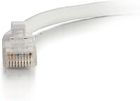 C2G 7ft Cat6 Ethernet Cable - Snagless Unshielded (UTP) - White - RJ-45 Male