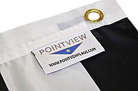 THIN BLUE LINE USA DuraSleek Thin Blue Line American Flag, Sewn & Embroidered