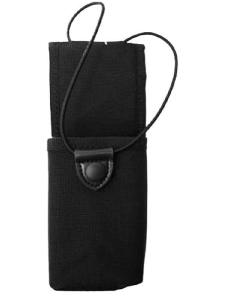 Uncle Mike's Universal Radio Case Universal Radio Case Kodra Black w/Fixed Belt Loop, Card 88804