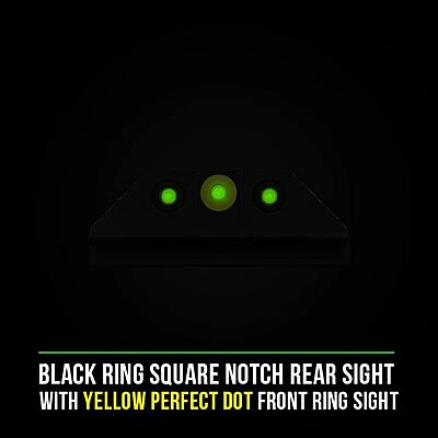 Night Fision Tritium Night Sight Set for Glock 42/43/43X