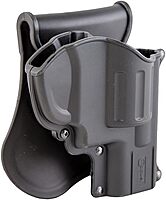 CALDWELL OWB Molded Retention Holsters with Heavy Duty Poly Construction, Adjustable Positioning and Paddle Clip