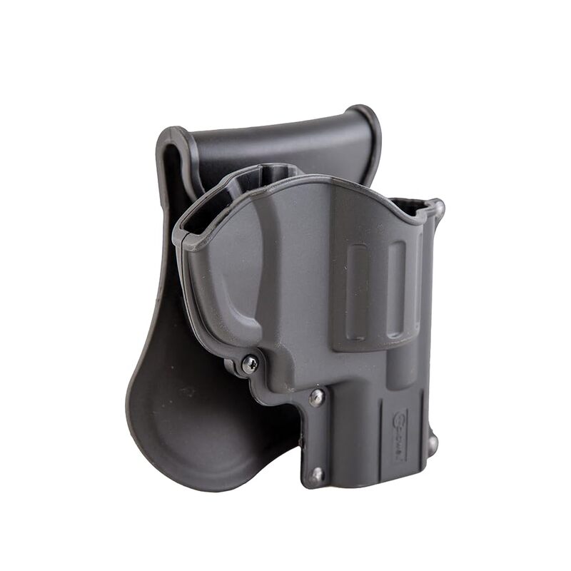 CALDWELL OWB Molded Retention Holsters with Heavy Duty Poly Construction, Adjustable Positioning and Paddle Clip