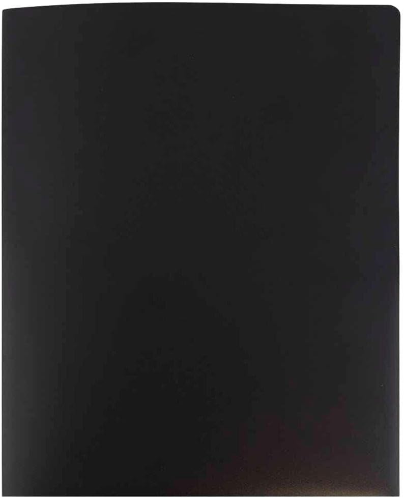 JAM Paper Heavy-Duty 2-Pocket Plastic Presentation Folders - Letter Size