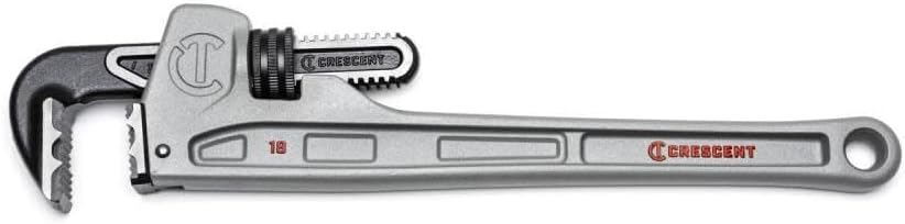Crescent CAPW18 Aluminum Straight Pipe Wrench - 18" OAL, 2-1/2" Capacity
