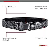 BIANCHI Model 7980 Duty Belt with CopLok Tri-Release Buckle