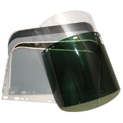 ANCHOR 8 X 16-1/2 DARK GREEN VISOR FOR FIBRE MET
