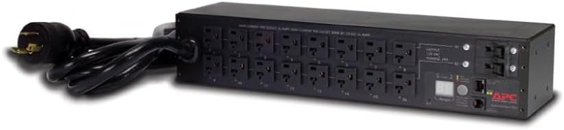 APC Rack PDU, Switched, 2U, 30A, 120V, (16) 5-20