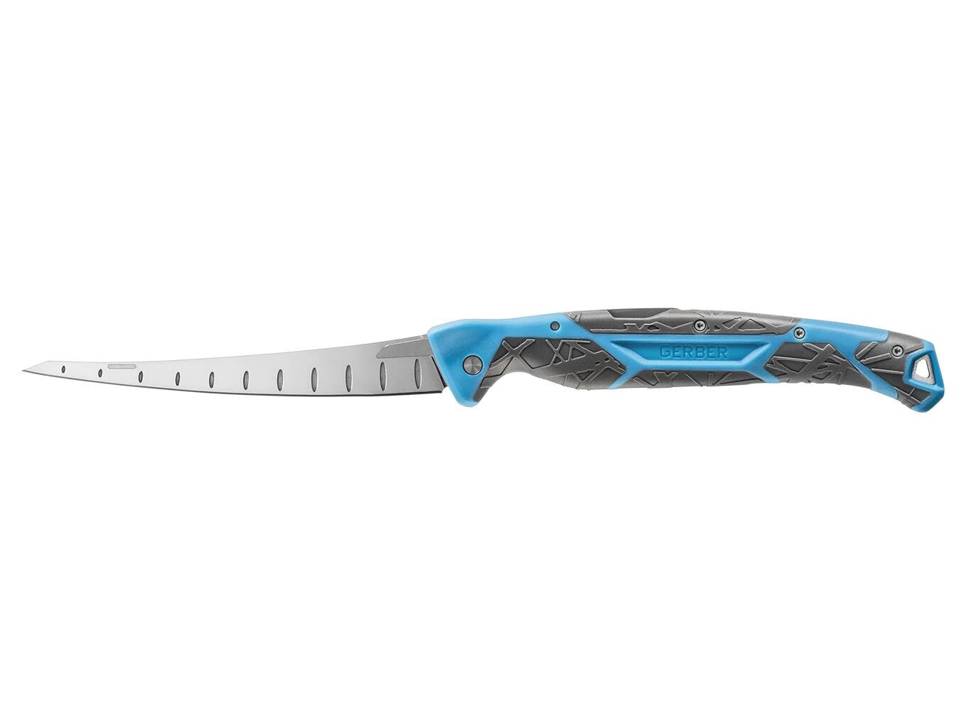 Gerber Gear Controller - Saltwater Fishing Fillet Knife for Fishing Gear - Cyan, 6 Inches