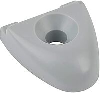 SChaefer T-Track Endstop for 1-1/4" Track - Grey