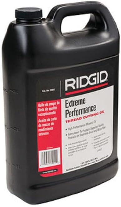 RIDGID 74012 Extreme Performance Thread Cutting Oil, 1 Gal, Halogen, PCB and Chlorine-Free