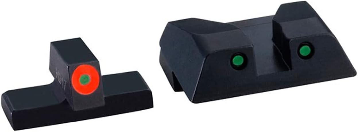 Beretta APX Spartan Tritium Night Sight Kit - Front & Rear Sights, Black Finish