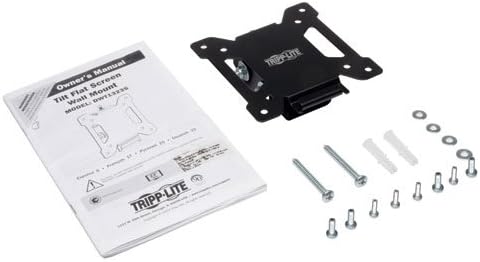 Tripp Lite Tilt Wall Mount for 13" to 27" TVs, Monitors, Flat Screens, LED, Plasma or LCD Displays (DWT1327S)