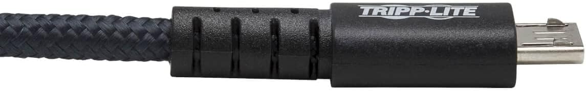 Tripp Lite Heavy Duty USB-A To USB Micro-B Charging Sync Cable, 6in, Gray