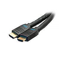 C2G 35ft Ultra Flexible 4K Active HDMI Cable Gripping 4K 60Hz - In-Wall M/M - 35 ft HDMI A/V Cable for Computer, Projector