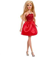 Barbie Mattel 80th Anniversary Ruby-Red Celebration Fashion Doll