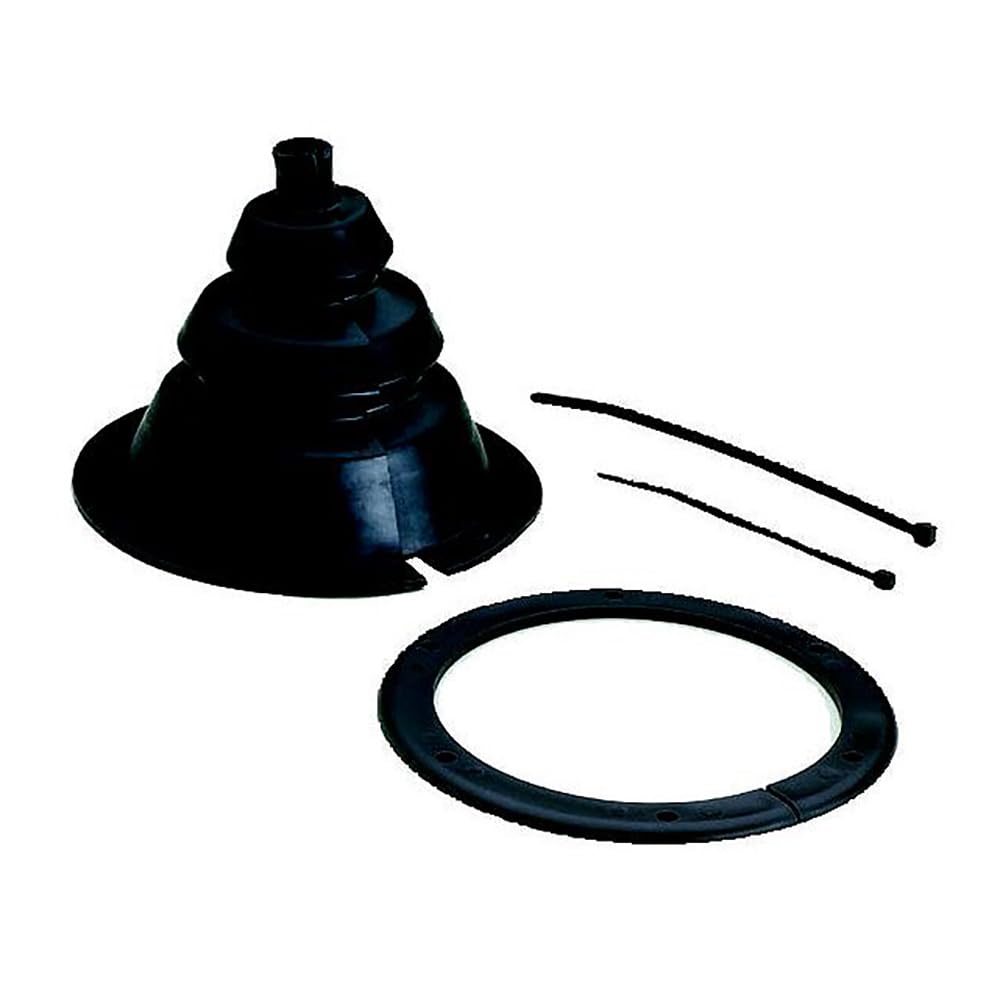 Attwood Universal Black Rubber Motor Well Boot Kit 12820-5 - 4 Inch Opening