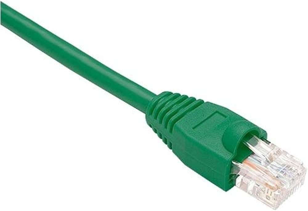 Unirise USA LLC Cat5e Ethernet Patch Cable Utp Green Snagless 2ft
