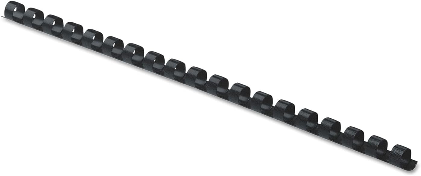 Fellowes Plastic Comb Bindings, 19-Ring, Letter Size