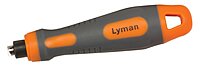 Lyman Large Pistol Primer Pocket Uniformer,Black