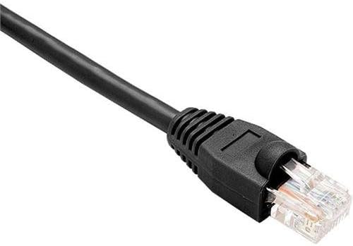 Unirise USA LLC Cat6 Shielded Gigabit Ethernet Patch Cable Utp Black Snagless 7ft