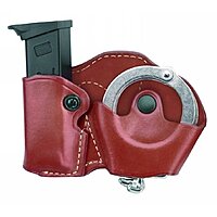 GOULD & GOODRICH Gold Line 821 Cuff Case/Mag Case Combo with Paddle