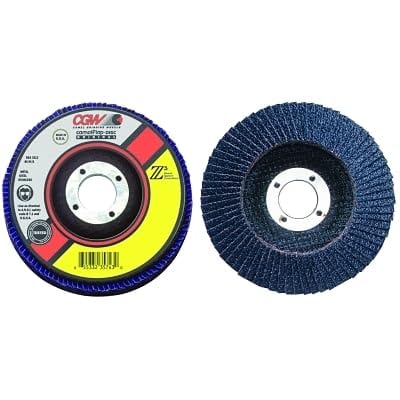 4-1/2"X5/8-11 Z3-120 T27REG 100% ZA FLAP DISC