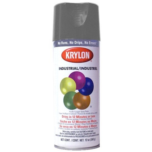 Krylon Spray Paint,Shadow Gray,Gloss, Multi, 1 Count (Pack of 1) 12 Ounce (Pack of 1)