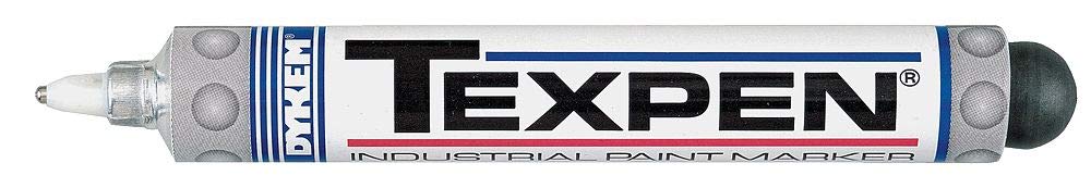 Dykem Texpen 60802 White Fine Marking Pen - 16080 [PRICE is per EACH]
