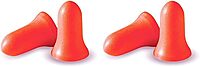 Howard Leight Super Leight Disposable Foam Shooting Earplugs, 5-Pairs (R-84133) (Pack of 2) Orange 5 Count (Pack of 2)