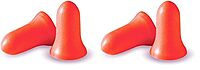Howard Leight Super Leight Disposable Foam Shooting Earplugs, 5-Pairs (R-84133) (Pack of 2) Orange 5 Count (Pack of 2)