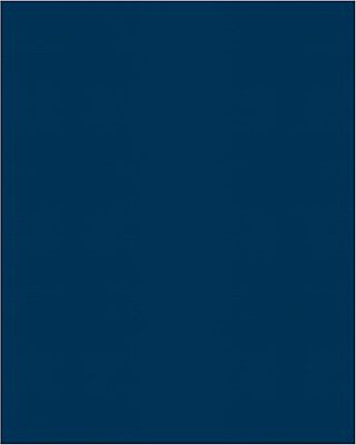 Office Depot® Brand 2-Pocket Paper Folders, Dark Blue, Pack of 25