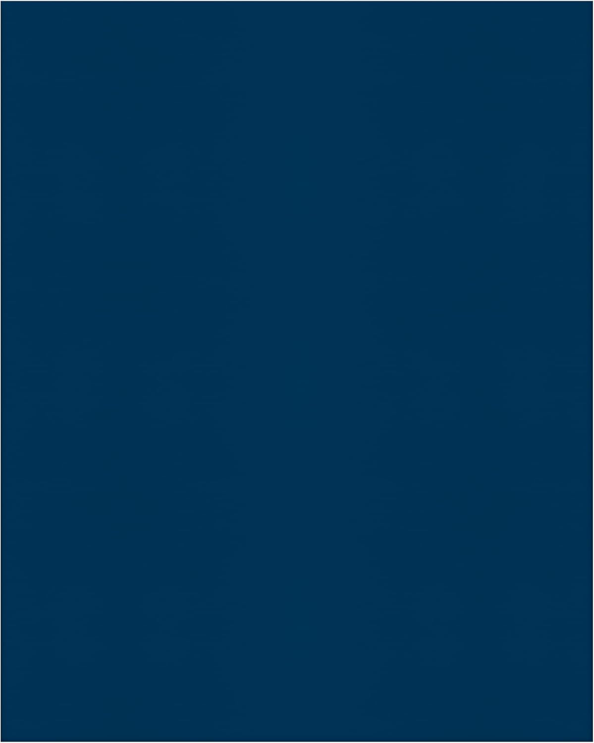 Office Depot® Brand 2-Pocket Paper Folders, Dark Blue, Pack of 25