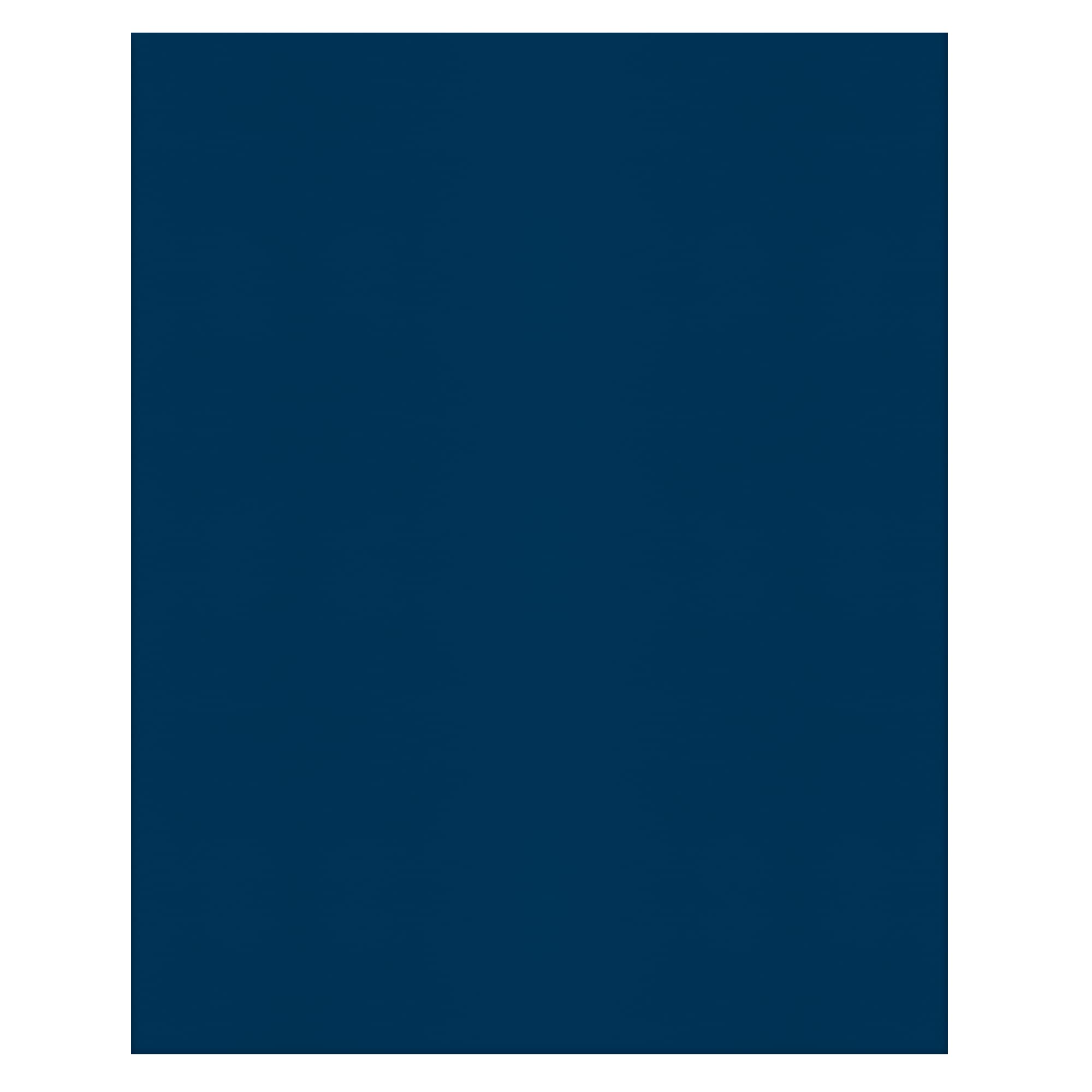 Office Depot® Brand 2-Pocket Paper Folders, Dark Blue, Pack of 25