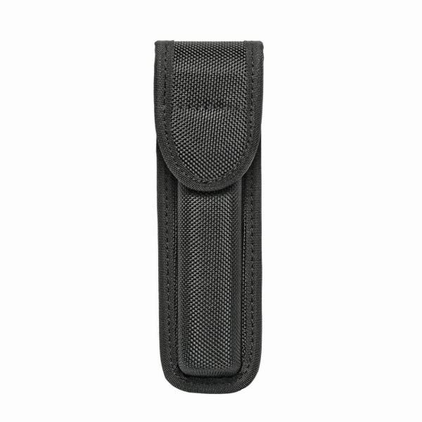 Hero's Pride Ballistic Closed AA Compact Flashlight Case - Lightweight Design - Hidden USA DOT Snaps - Fits Duty Belts 2.25" Wide