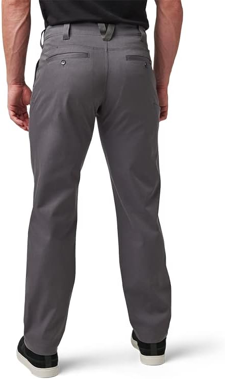 5.11 Tactical Men's Meridian Pants, Straight Fit, 6 Pockets, Style 74544 31W x 36L Flint