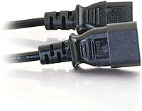 C2G Power Extension Cord, 18 AWG Monitor Power Cable