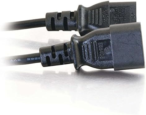 C2G Power Extension Cord, 18 AWG Monitor Power Cable
