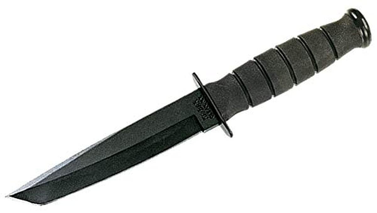 KA-BAR Clip Point Utility Knife with Hard Sheath
