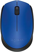 Logitech M170 Wireless Mouse for PC, Mac, Laptop, 2.4 GHz with USB Mini Receiver - Battery Life, Ambidextrous