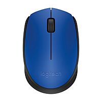 Logitech M170 Wireless Mouse for PC, Mac, Laptop, 2.4 GHz with USB Mini Receiver - Battery Life, Ambidextrous