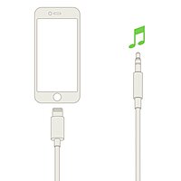 Belkin 3.5mm Audio Cable with Lightning Connector - MFi-Certified